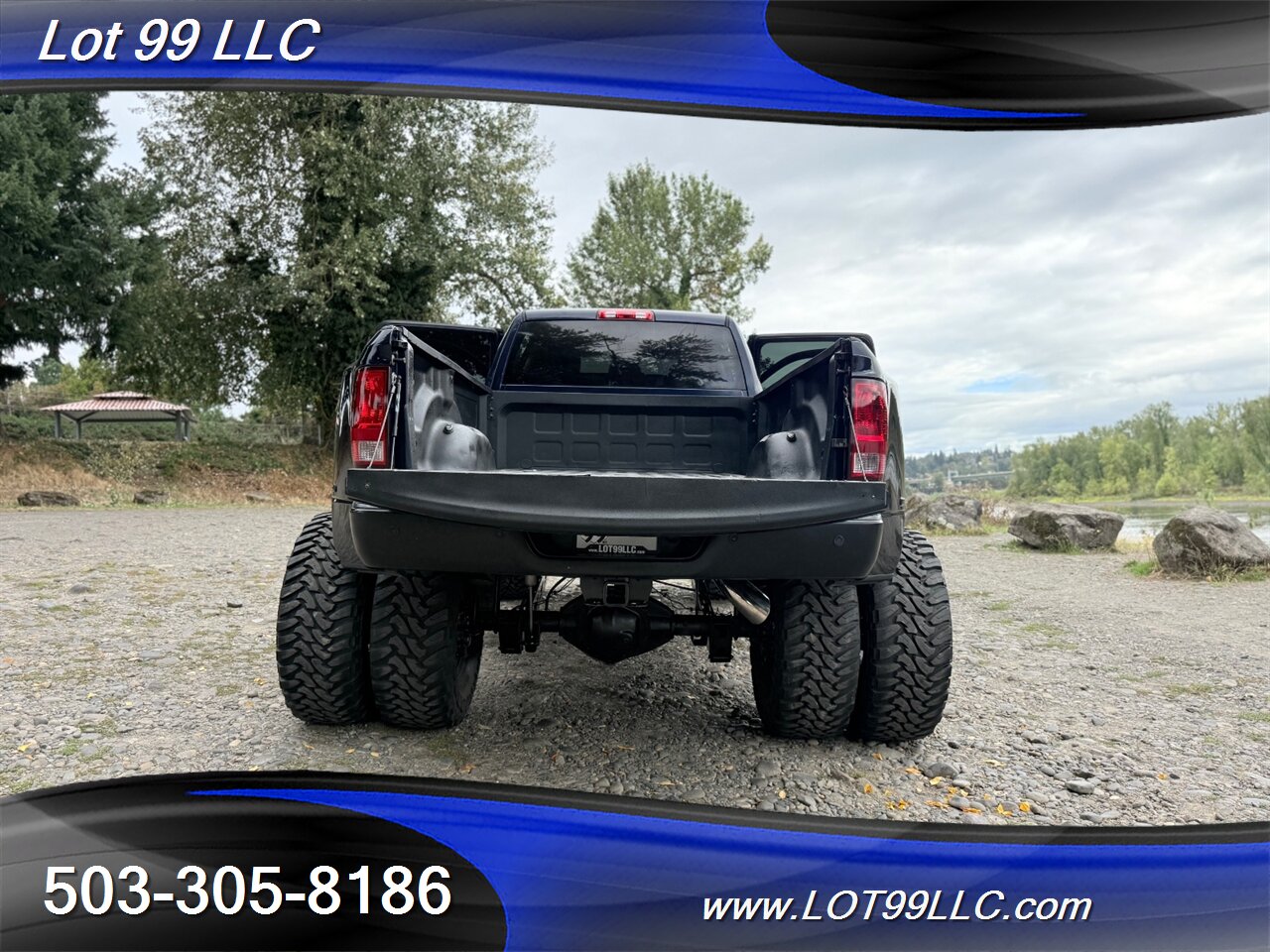 2015 RAM 3500 Crew Cab Dually 4x4 Cummins 6.7L Diesel  BDS Lifted Fuel Wheels Train Horn - Photo 31 - Milwaukie, OR 97267