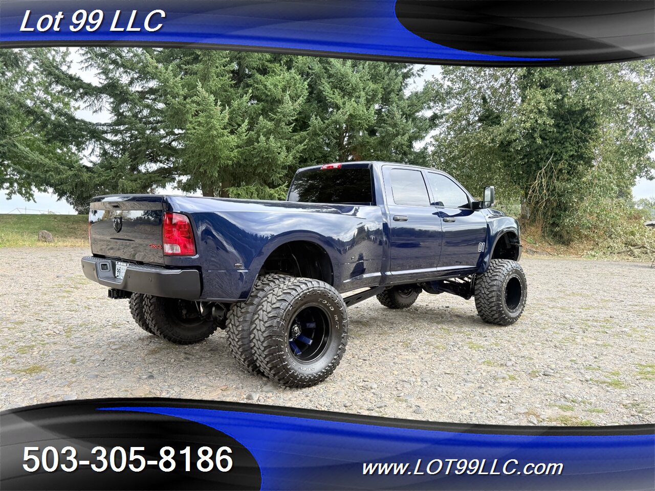 2015 RAM 3500 Crew Cab Dually 4x4 Cummins 6.7L Diesel  BDS Lifted Fuel Wheels Train Horn - Photo 6 - Milwaukie, OR 97267