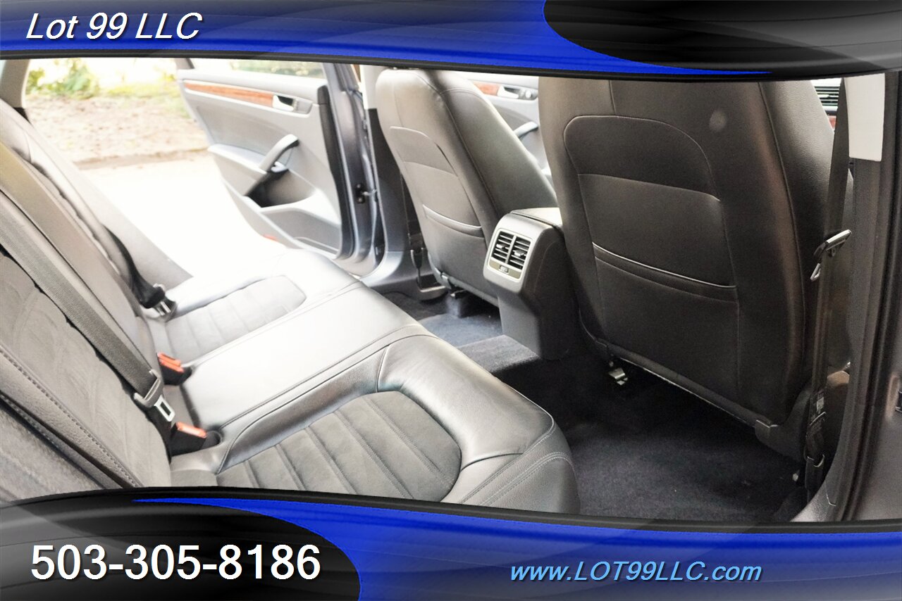 2013 Volkswagen Passat TDI SEL Premium 2.0L Turbo Diesel Heated Leather  Gps Moon Roof Premium Wheels Newer Tires 1 OWNER - Photo 17 - Milwaukie, OR 97267