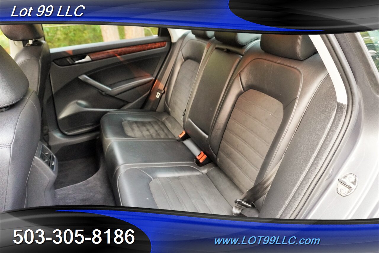 2013 Volkswagen Passat TDI SEL Premium 2.0L Turbo Diesel Heated Leather  Gps Moon Roof Premium Wheels Newer Tires 1 OWNER - Photo 15 - Milwaukie, OR 97267