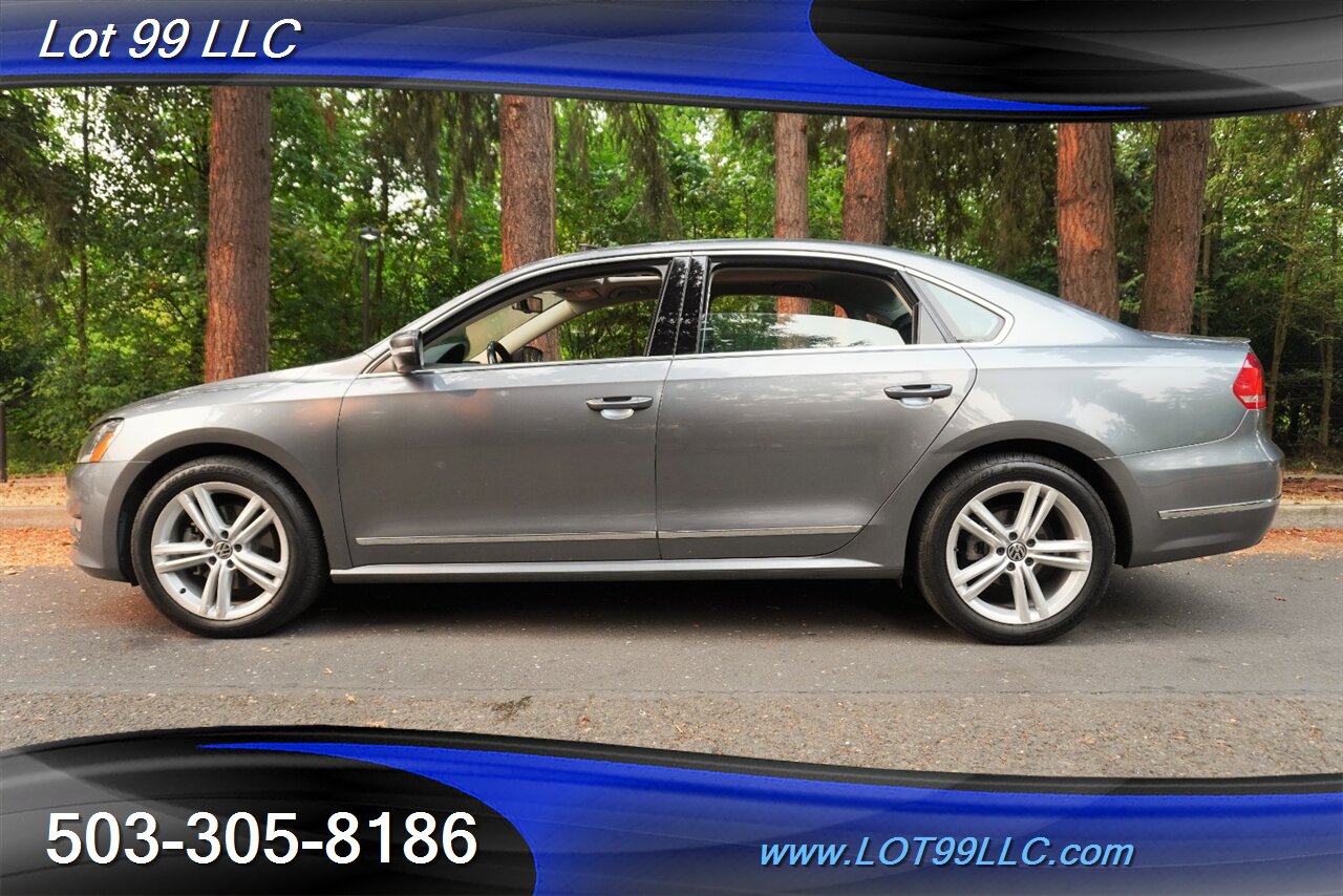 2013 Volkswagen Passat TDI SEL Premium 2.0L Turbo Diesel Heated Leather  Gps Moon Roof Premium Wheels Newer Tires 1 OWNER - Photo 1 - Milwaukie, OR 97267