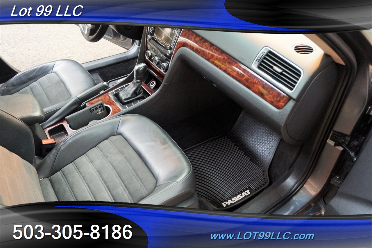 2013 Volkswagen Passat TDI SEL Premium 2.0L Turbo Diesel Heated Leather  Gps Moon Roof Premium Wheels Newer Tires 1 OWNER - Photo 33 - Milwaukie, OR 97267