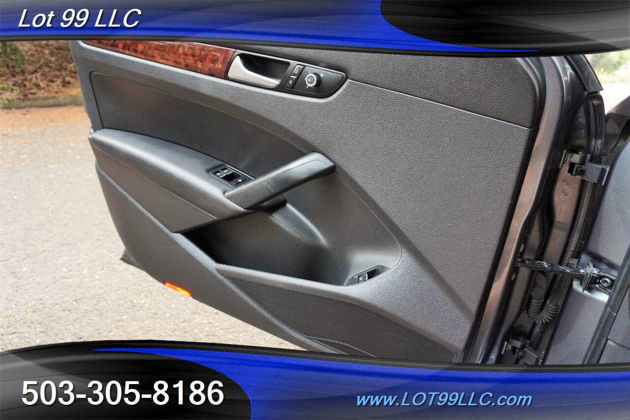 2013 Volkswagen Passat TDI SEL Premium 2.0L Turbo Diesel Heated Leather  Gps Moon Roof Premium Wheels Newer Tires 1 OWNER - Photo 26 - Milwaukie, OR 97267