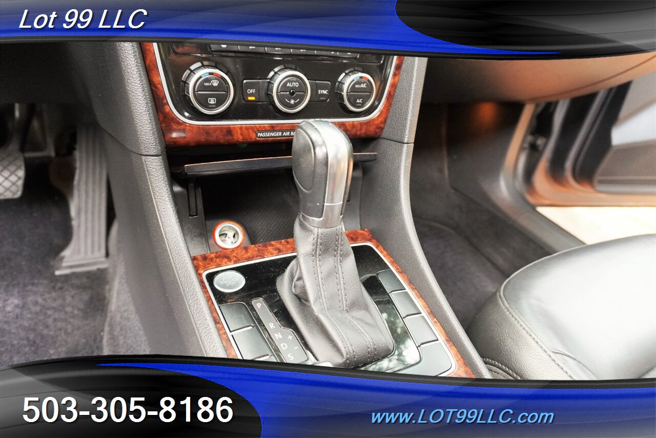 2013 Volkswagen Passat TDI SEL Premium 2.0L Turbo Diesel Heated Leather  Gps Moon Roof Premium Wheels Newer Tires 1 OWNER - Photo 23 - Milwaukie, OR 97267