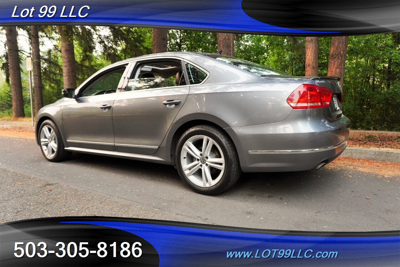 2013 Volkswagen Passat TDI SEL Premium 2.0L Turbo Diesel Heated Leather  Gps Moon Roof Premium Wheels Newer Tires 1 OWNER - Photo 11 - Milwaukie, OR 97267