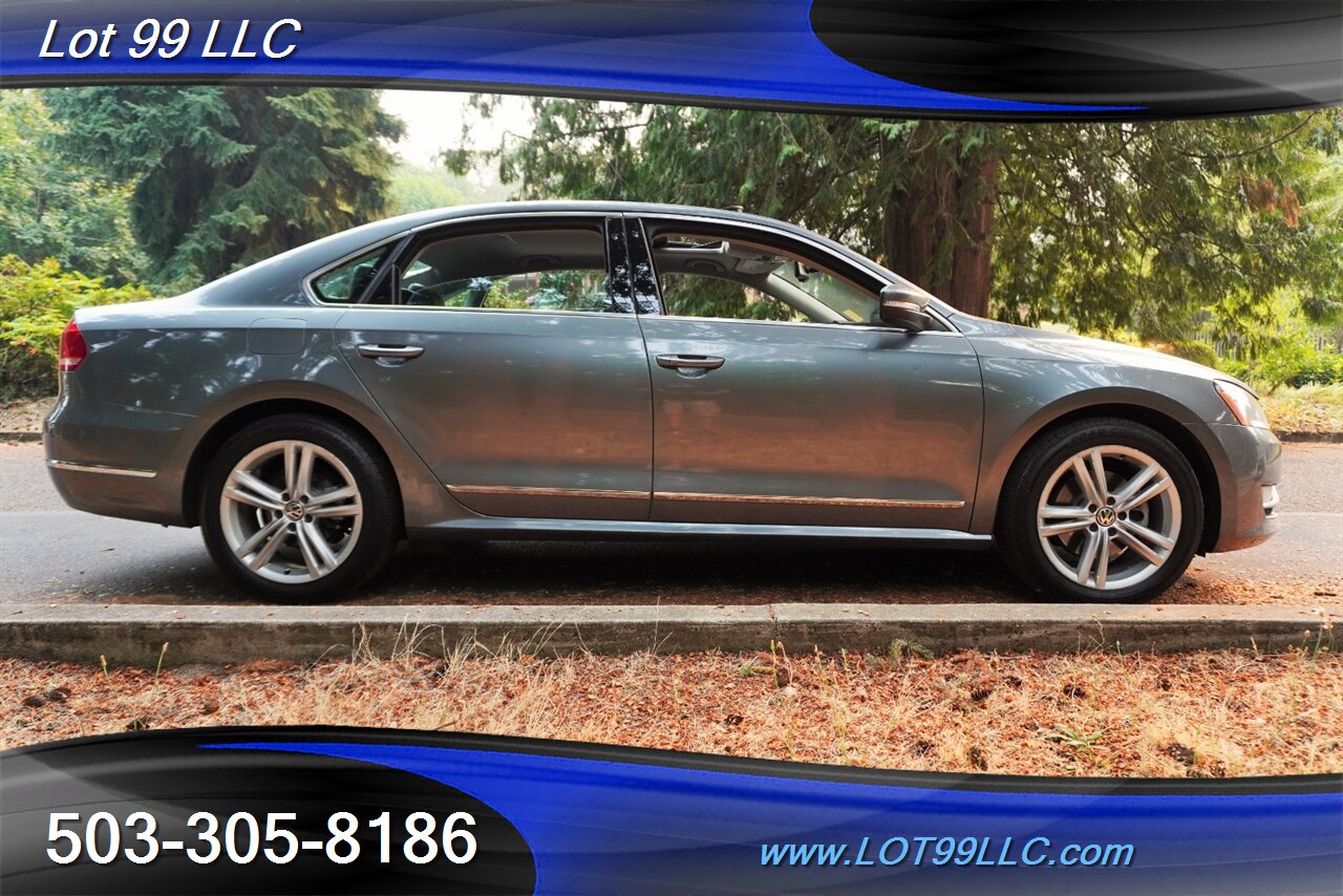 2013 Volkswagen Passat TDI SEL Premium 2.0L Turbo Diesel Heated Leather  Gps Moon Roof Premium Wheels Newer Tires 1 OWNER - Photo 8 - Milwaukie, OR 97267