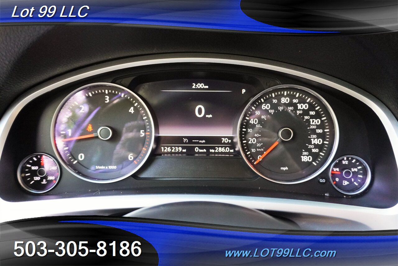2013 Volkswagen Touareg TDI Executive AWD 126K Heated Leather Seats Pano  Roof Premium Wheels Newer Tires - Photo 27 - Milwaukie, OR 97267