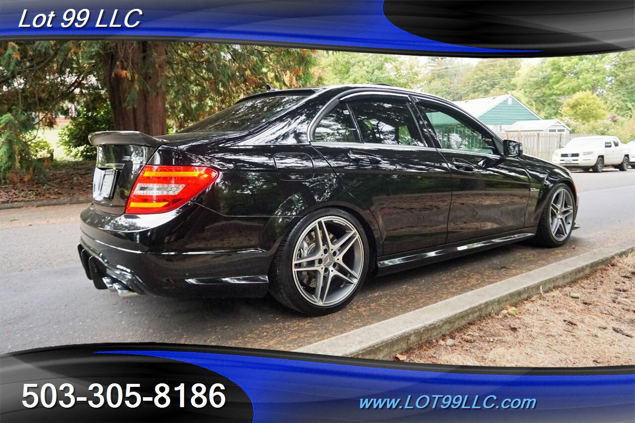 2013 Mercedes-Benz C 63 AMG Sedan Only 83k Heated Leather Pano GPS - Photo 9 - Milwaukie, OR 97267