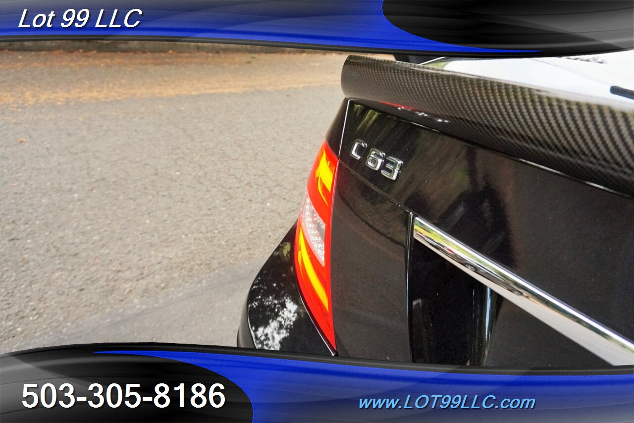 2013 Mercedes-Benz C 63 AMG Sedan Only 83k Heated Leather Pano GPS - Photo 35 - Milwaukie, OR 97267