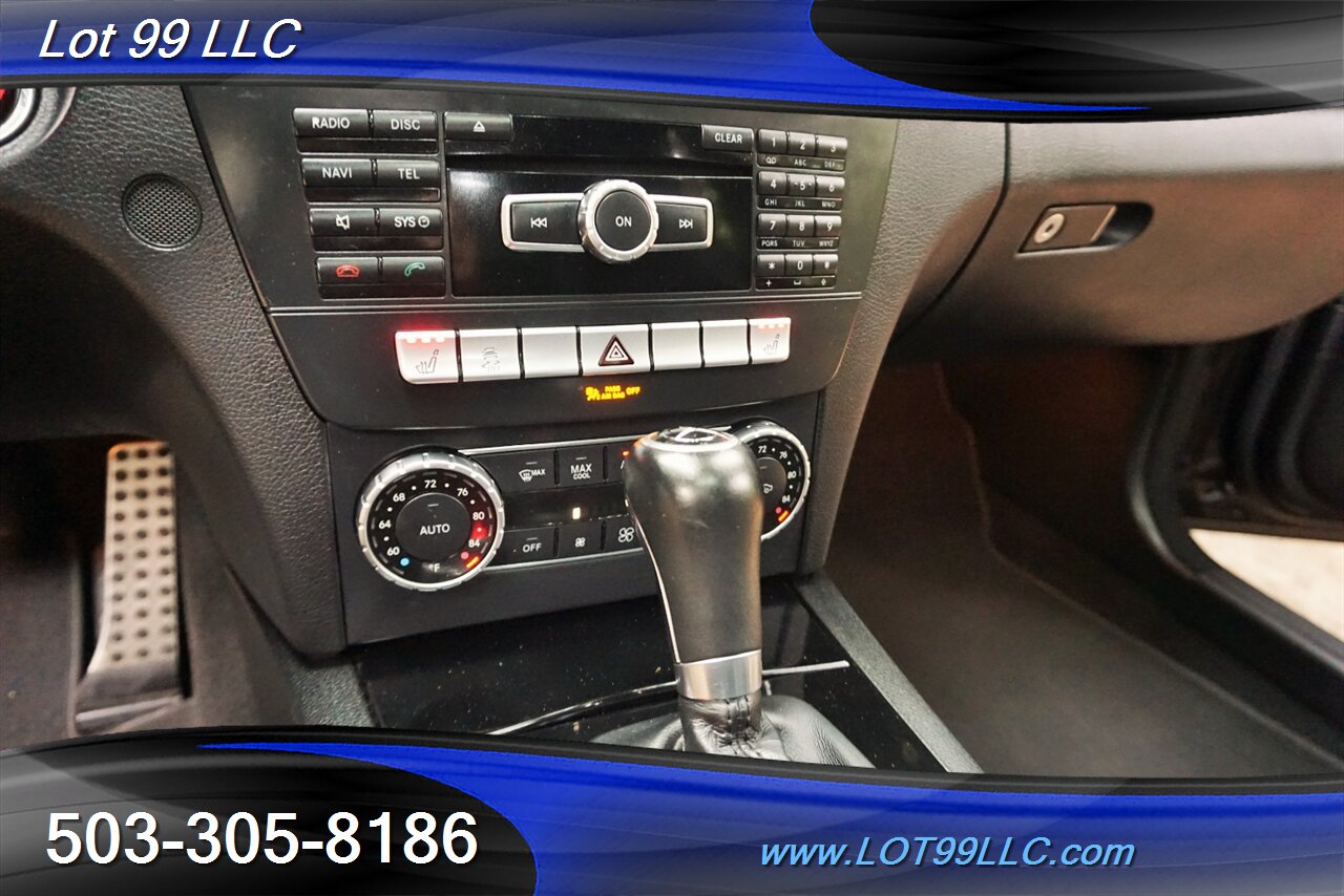 2013 Mercedes-Benz C 63 AMG Sedan Only 83k Heated Leather Pano GPS - Photo 21 - Milwaukie, OR 97267