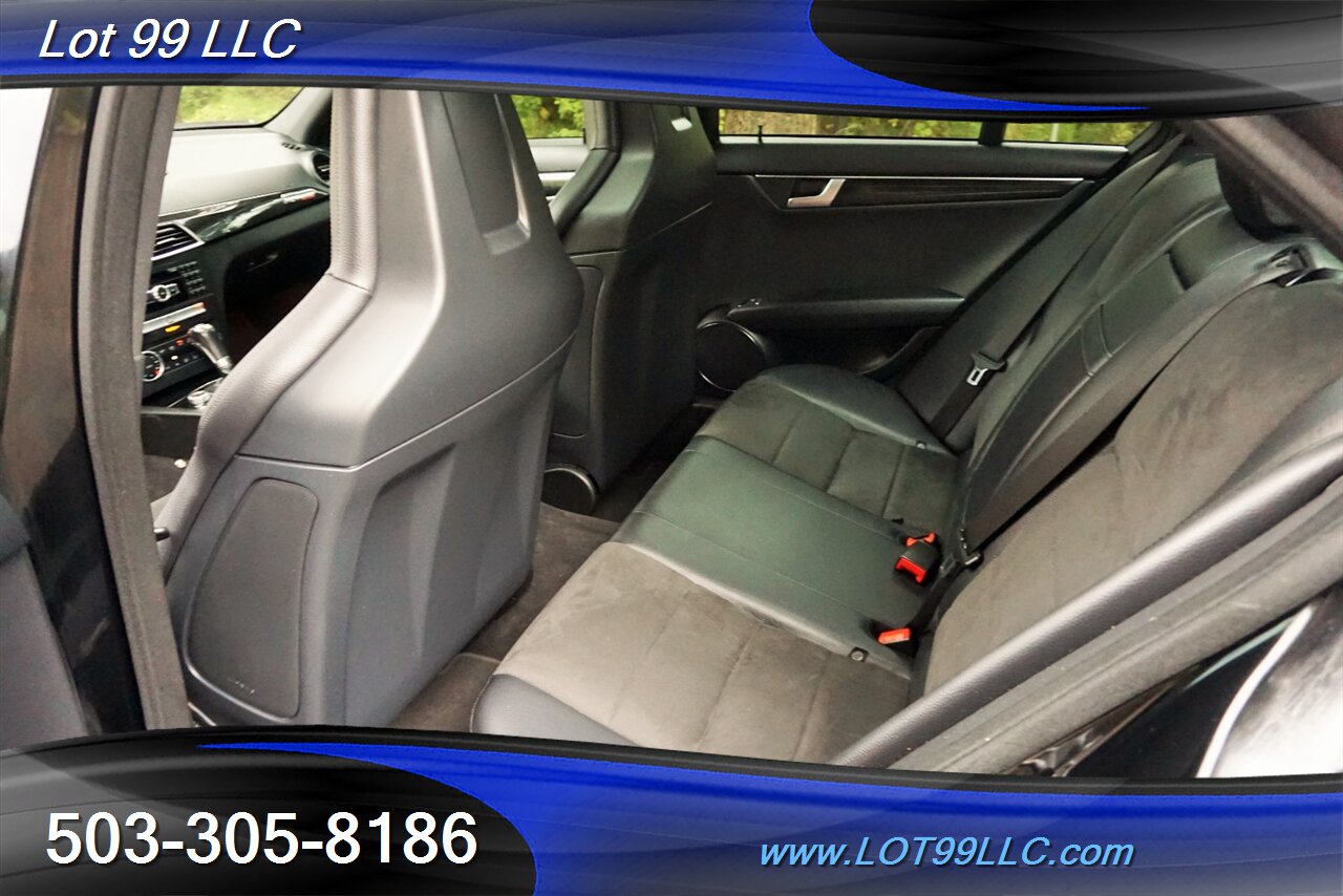 2013 Mercedes-Benz C 63 AMG Sedan Only 83k Heated Leather Pano GPS - Photo 14 - Milwaukie, OR 97267