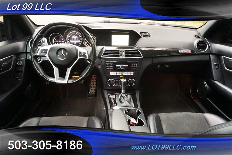 2013 Mercedes-Benz C 63 AMG Sedan Only 83k Heated Leather Pano GPS