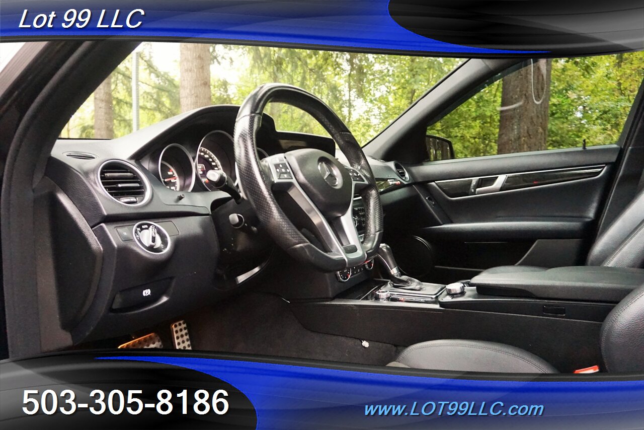 2013 Mercedes-Benz C 63 AMG Sedan Only 83k Heated Leather Pano GPS - Photo 12 - Milwaukie, OR 97267