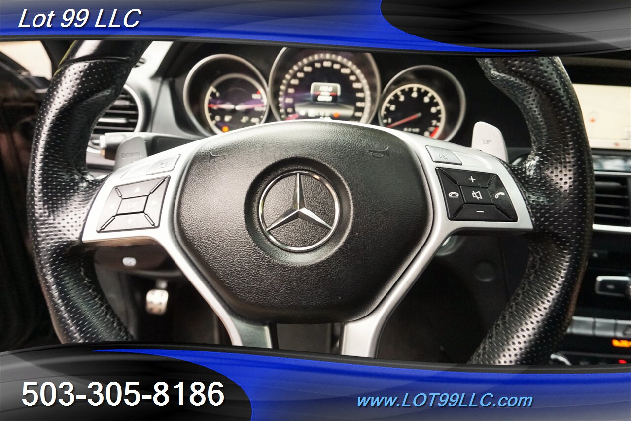 2013 Mercedes-Benz C 63 AMG Sedan Only 83k Heated Leather Pano GPS - Photo 23 - Milwaukie, OR 97267