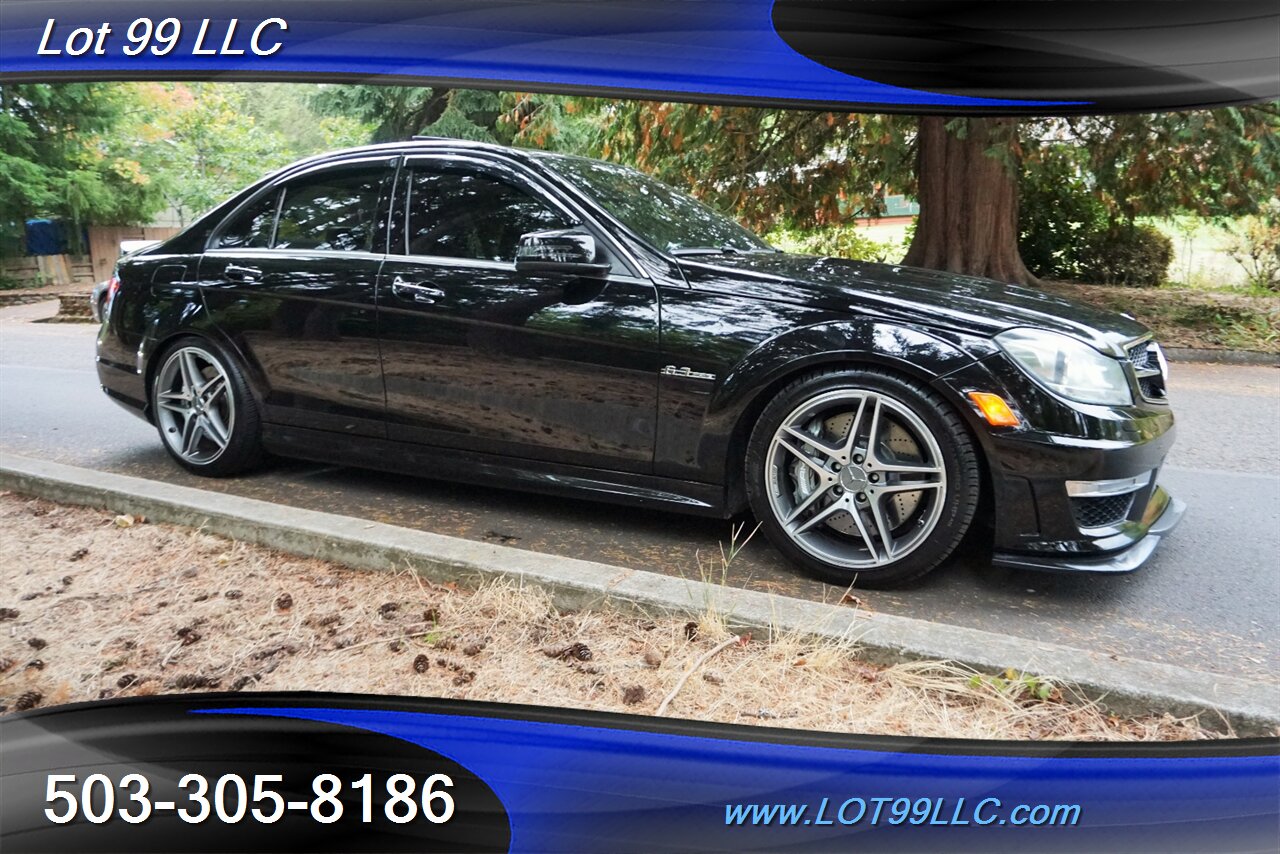 2013 Mercedes-Benz C 63 AMG Sedan Only 83k Heated Leather Pano GPS - Photo 7 - Milwaukie, OR 97267