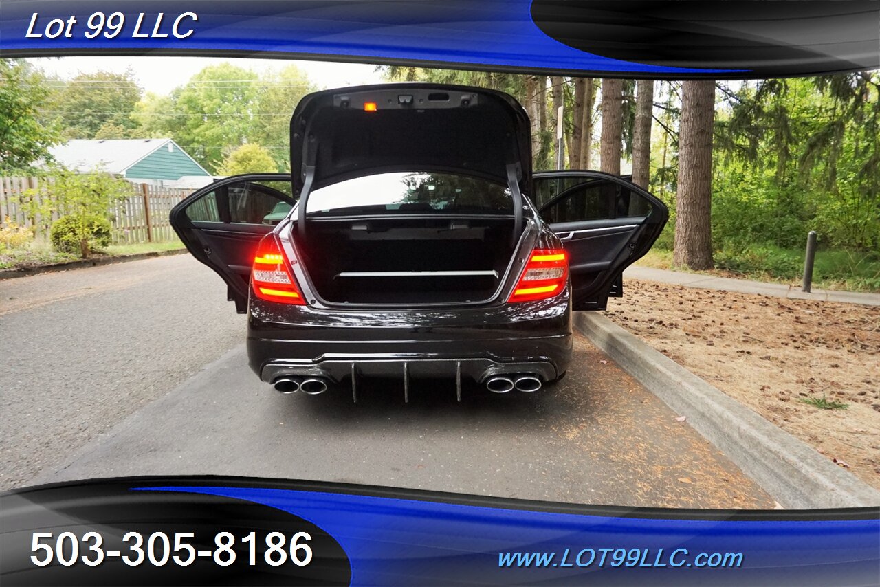 2013 Mercedes-Benz C 63 AMG Sedan Only 83k Heated Leather Pano GPS - Photo 31 - Milwaukie, OR 97267