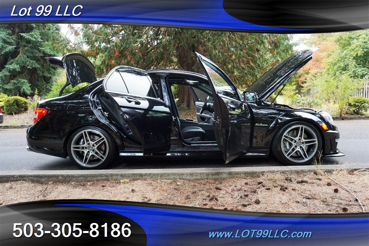 2013 Mercedes-Benz C 63 AMG Sedan Only 83k Heated Leather Pano GPS - Photo 30 - Milwaukie, OR 97267