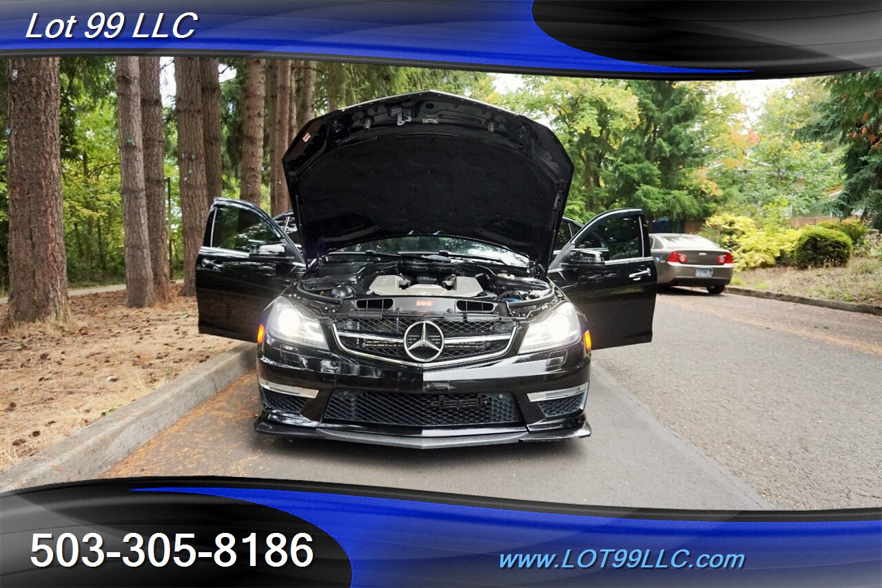 2013 Mercedes-Benz C 63 AMG Sedan Only 83k Heated Leather Pano GPS - Photo 29 - Milwaukie, OR 97267