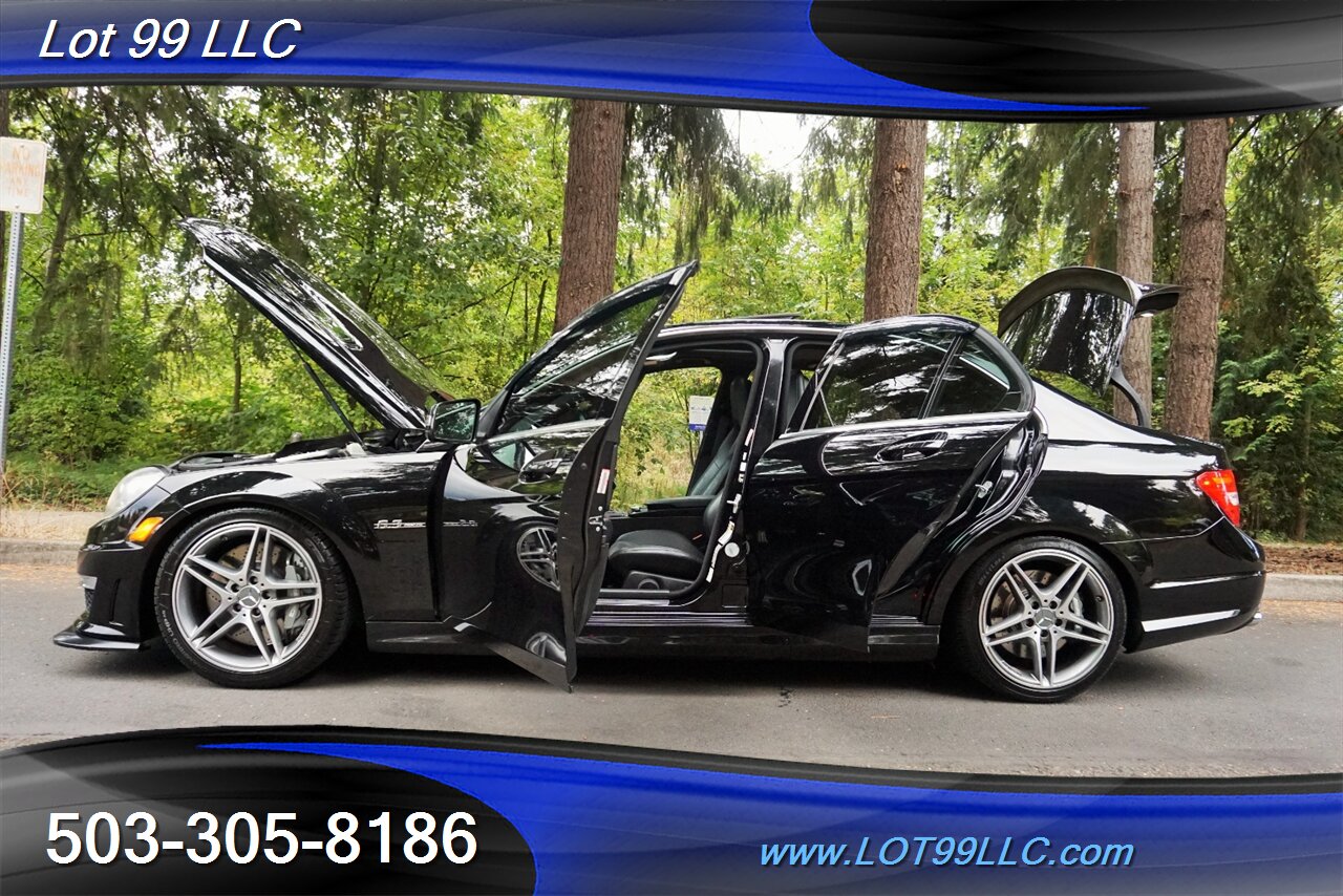 2013 Mercedes-Benz C 63 AMG Sedan Only 83k Heated Leather Pano GPS - Photo 28 - Milwaukie, OR 97267