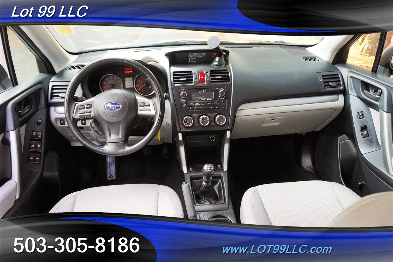 2014 Subaru Forester 2.5i Premium AWD Wagon 2.5L 6 Speed Manual Heated Seats Pano Roof Newer Tires 2 Owners - Photo 2 - Milwaukie, OR 97267