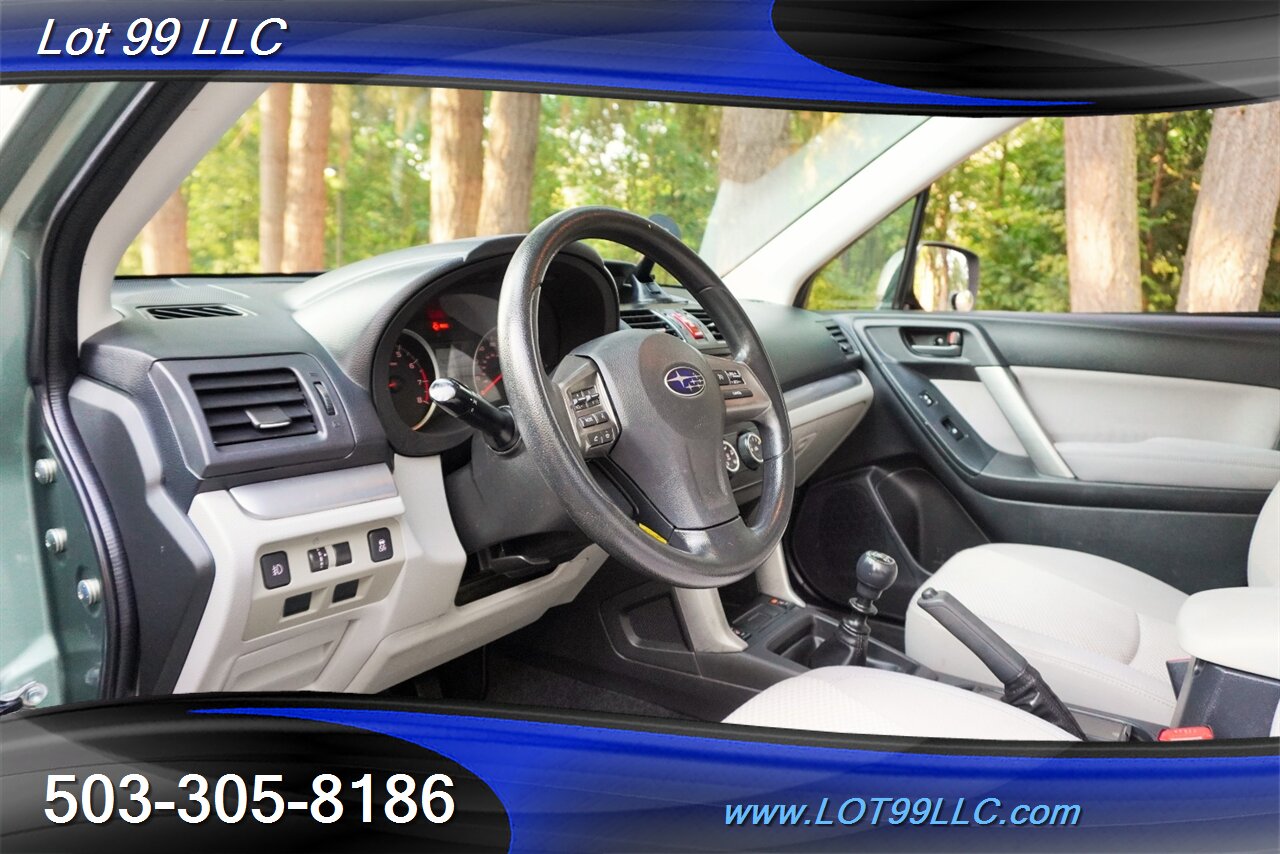2014 Subaru Forester 2.5i Premium AWD Wagon 2.5L 6 Speed Manual Heated Seats Pano Roof Newer Tires 2 Owners - Photo 13 - Milwaukie, OR 97267
