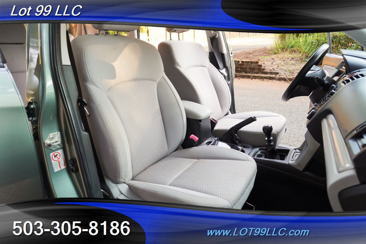 2014 Subaru Forester 2.5i Premium AWD Wagon 2.5L 6 Speed Manual Heated Seats Pano Roof Newer Tires 2 Owners - Photo 19 - Milwaukie, OR 97267