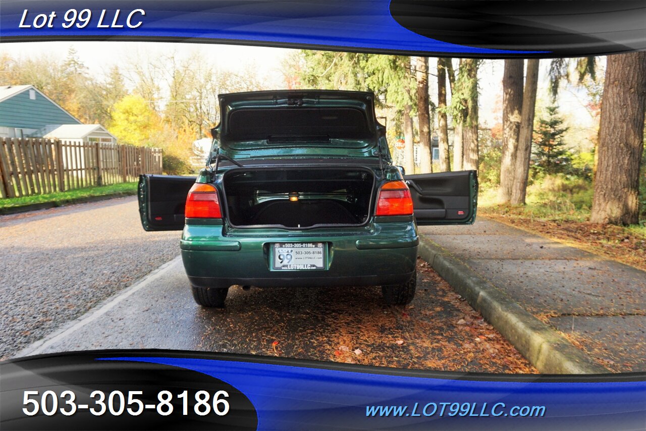 2002 Volkswagen Cabrio GLS Convertible 2.0L 5 Speed Manual Newer Tires   - Photo 28 - Milwaukie, OR 97267