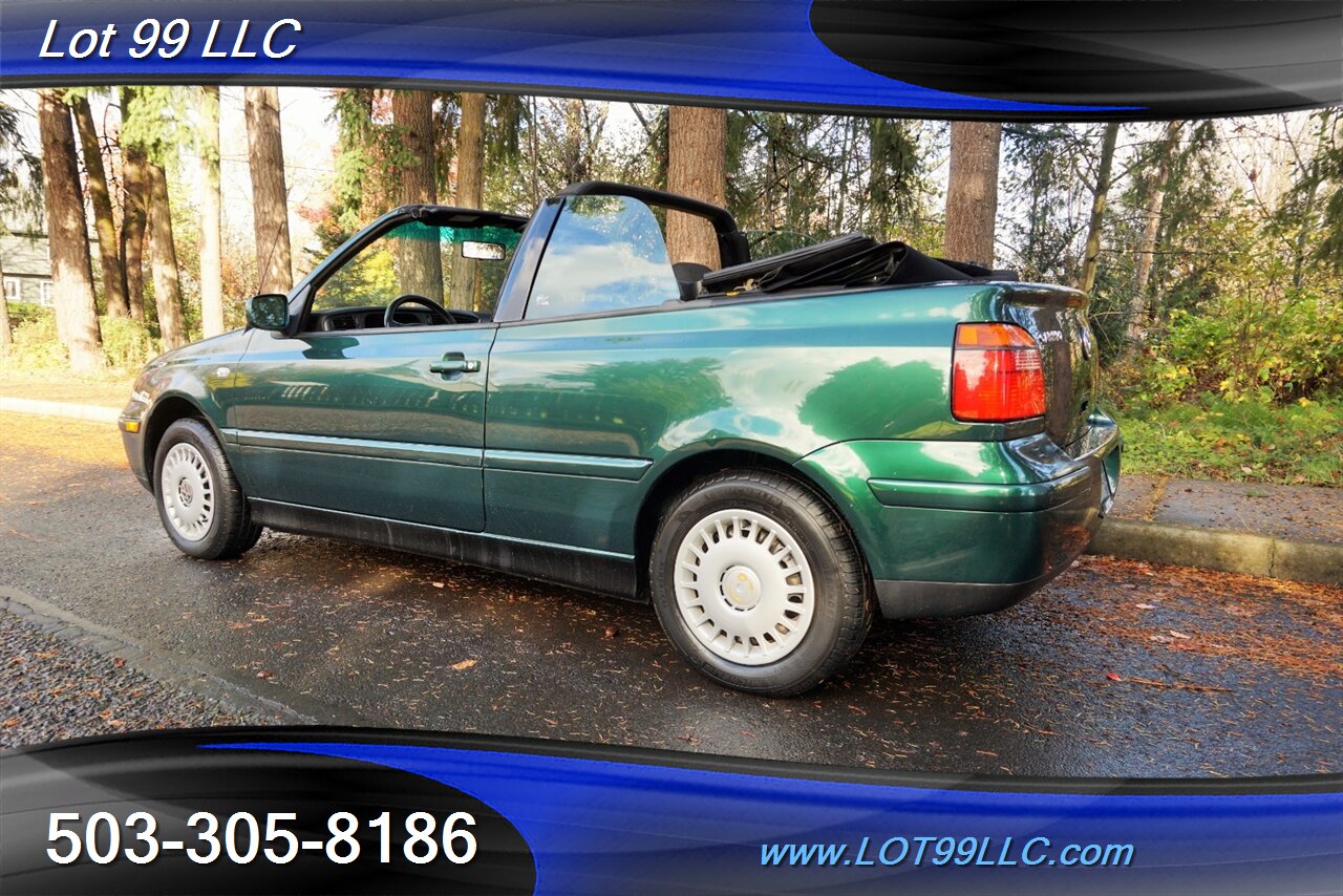 2002 Volkswagen Cabrio GLS Convertible 2.0L 5 Speed Manual Newer Tires   - Photo 11 - Milwaukie, OR 97267