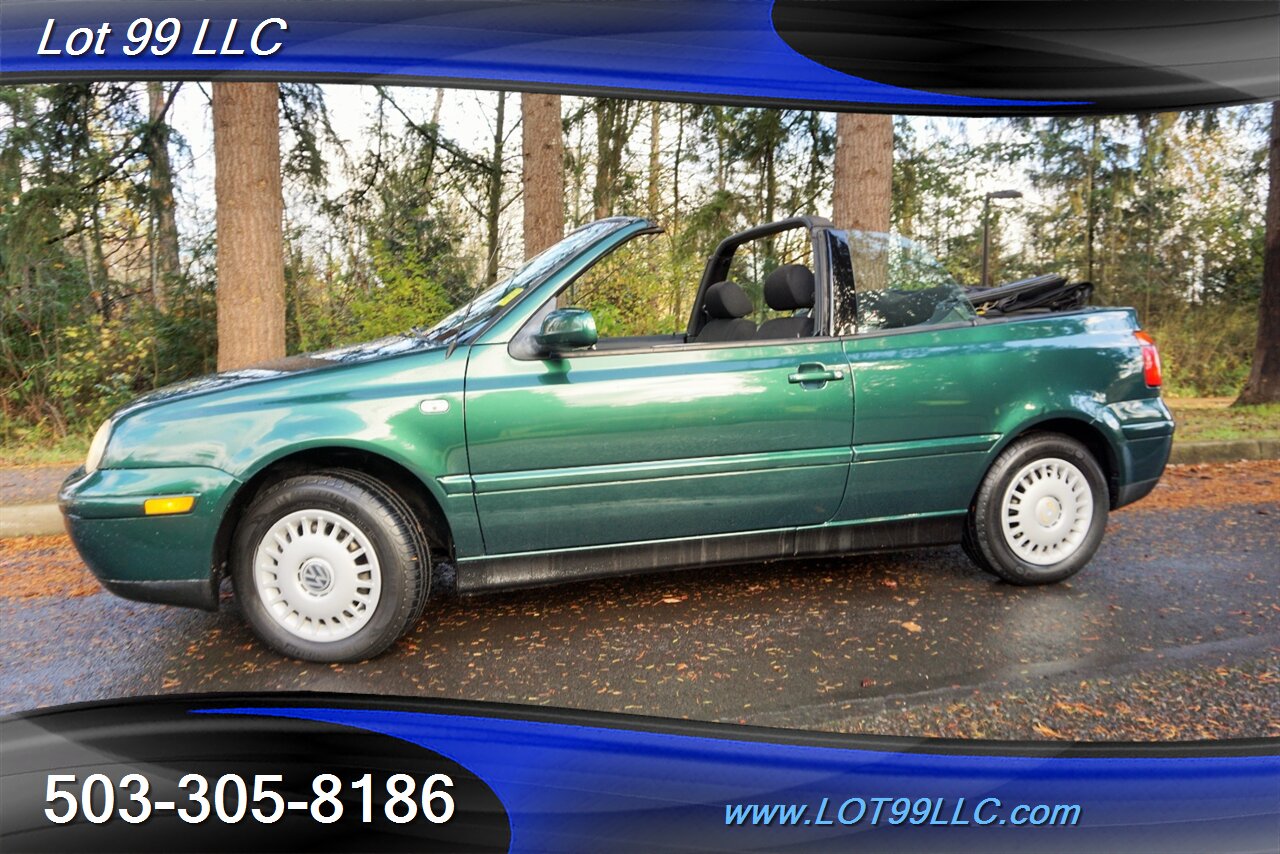 2002 Volkswagen Cabrio GLS Convertible 2.0L 5 Speed Manual Newer Tires   - Photo 5 - Milwaukie, OR 97267