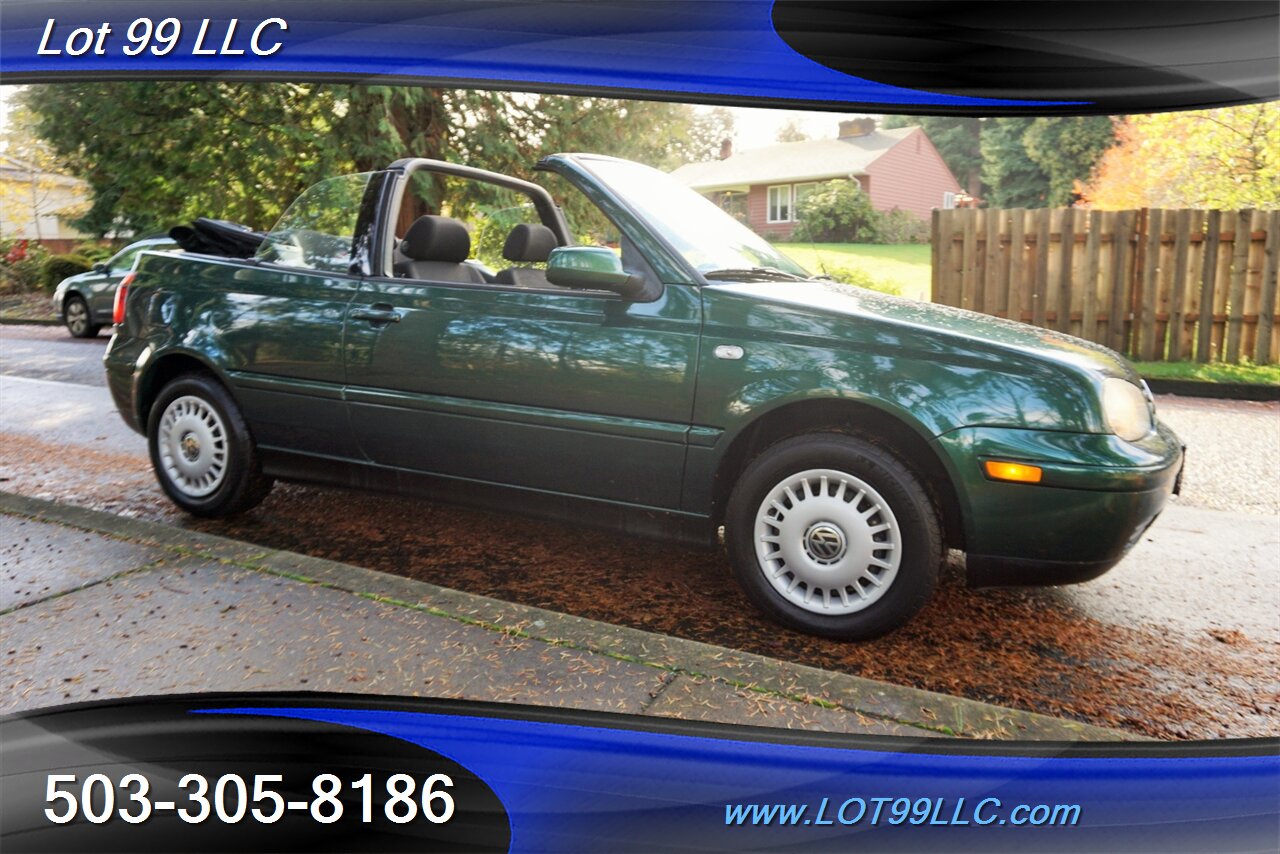 2002 Volkswagen Cabrio GLS Convertible 2.0L 5 Speed Manual Newer Tires   - Photo 7 - Milwaukie, OR 97267