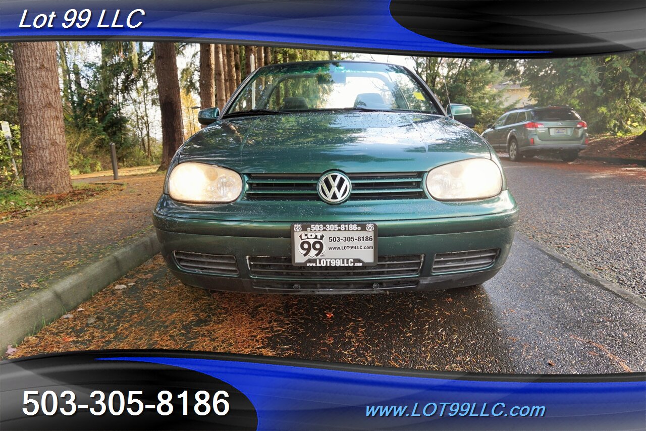 2002 Volkswagen Cabrio GLS Convertible 2.0L 5 Speed Manual Newer Tires   - Photo 6 - Milwaukie, OR 97267