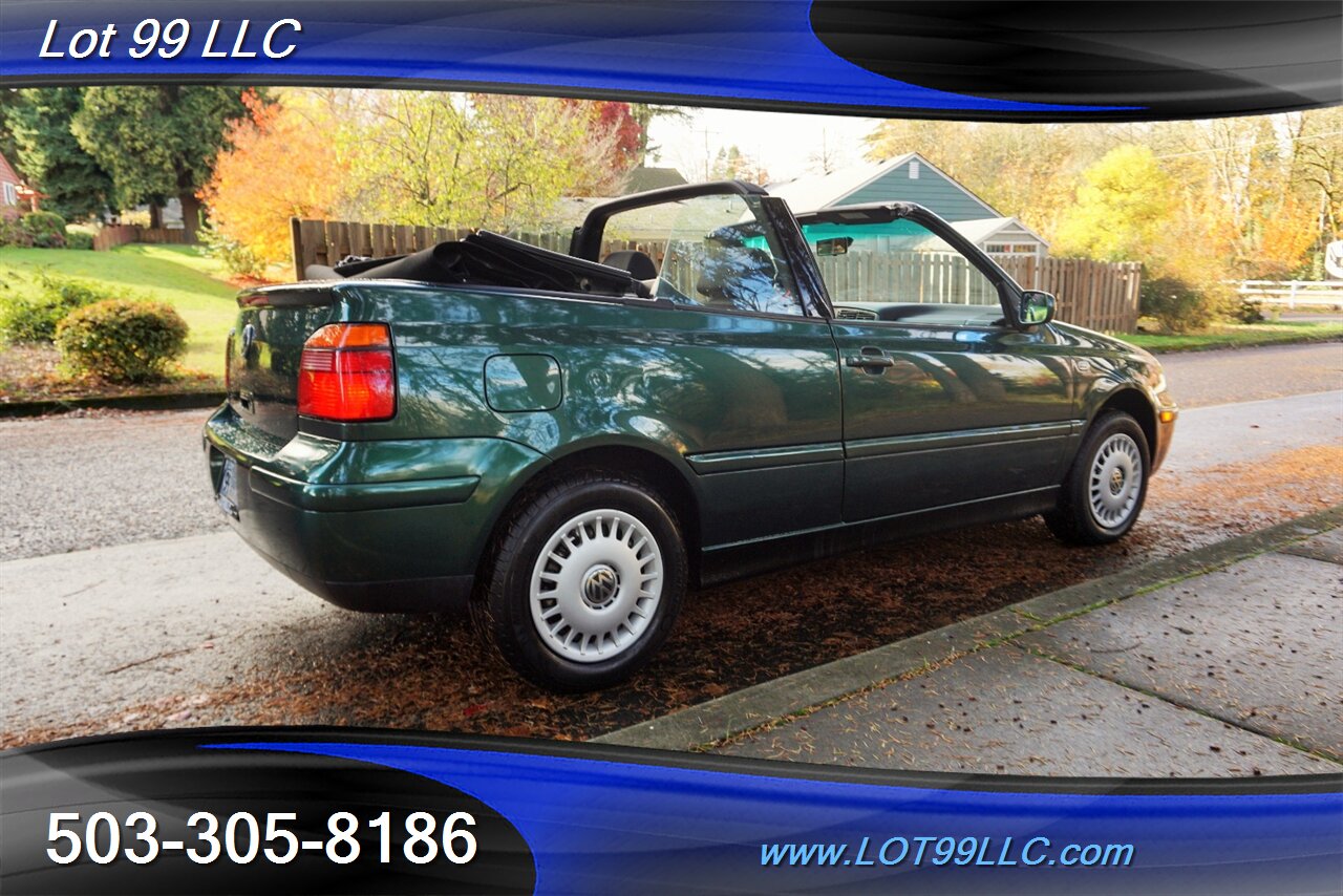 2002 Volkswagen Cabrio GLS Convertible 2.0L 5 Speed Manual Newer Tires   - Photo 9 - Milwaukie, OR 97267