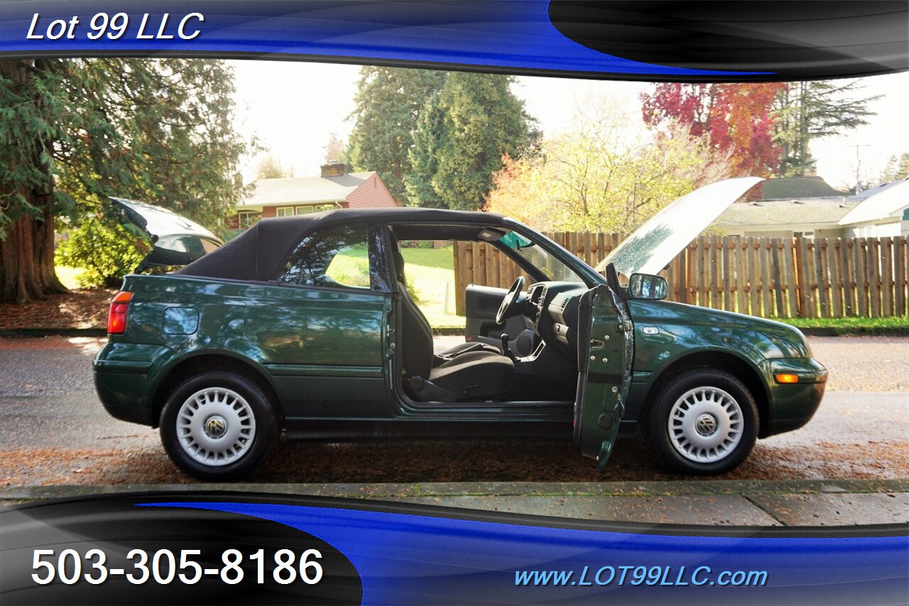 2002 Volkswagen Cabrio GLS Convertible 2.0L 5 Speed Manual Newer Tires   - Photo 27 - Milwaukie, OR 97267