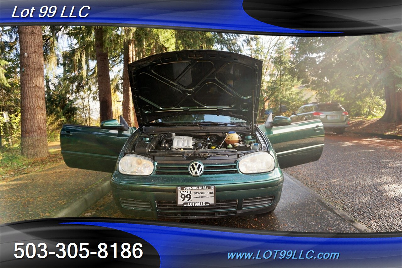 2002 Volkswagen Cabrio GLS Convertible 2.0L 5 Speed Manual Newer Tires   - Photo 26 - Milwaukie, OR 97267