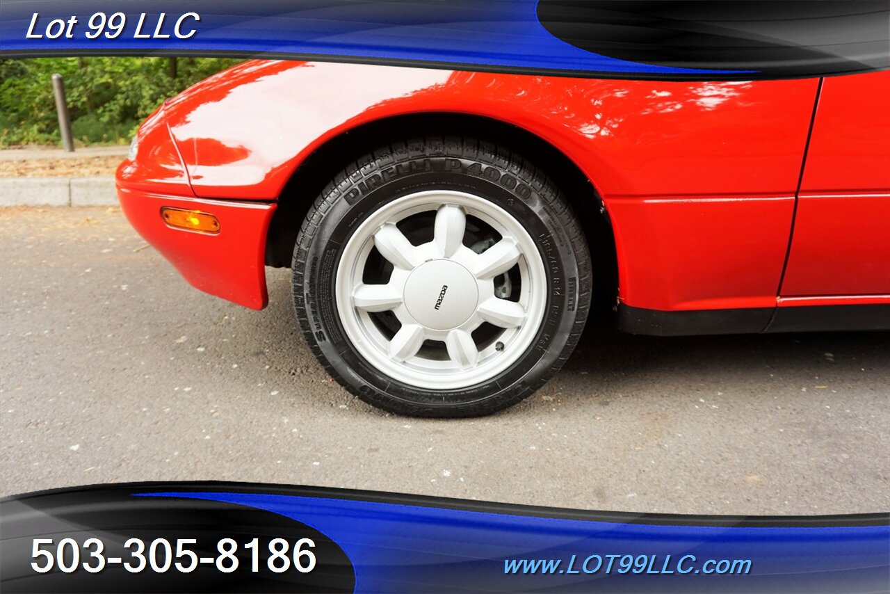 1990 Mazda MX-5 Miata Convertible Only 60K 5 Speed Manual 1 OWNER   - Photo 33 - Milwaukie, OR 97267