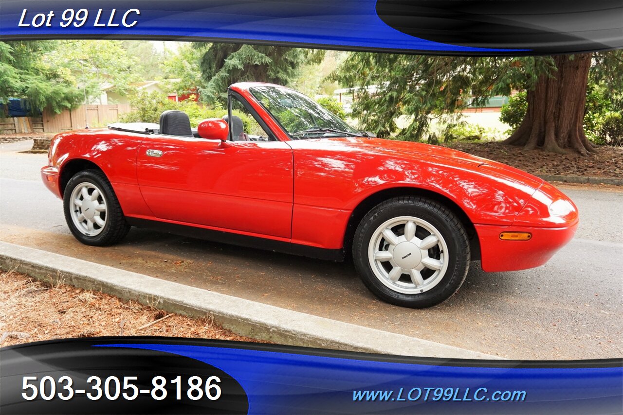 1990 Mazda MX-5 Miata Convertible Only 60K 5 Speed Manual 1 OWNER   - Photo 7 - Milwaukie, OR 97267