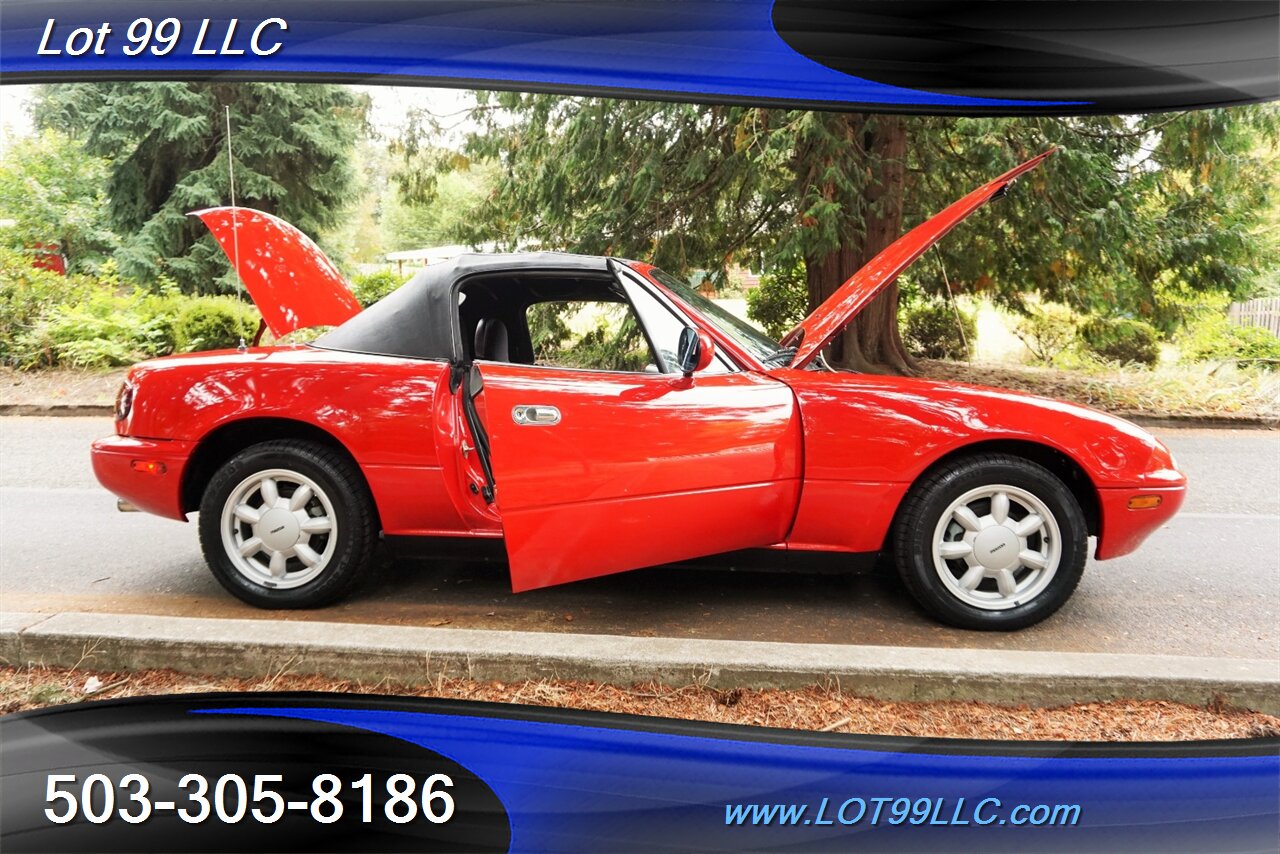 1990 Mazda MX-5 Miata Convertible Only 60K 5 Speed Manual 1 OWNER   - Photo 28 - Milwaukie, OR 97267