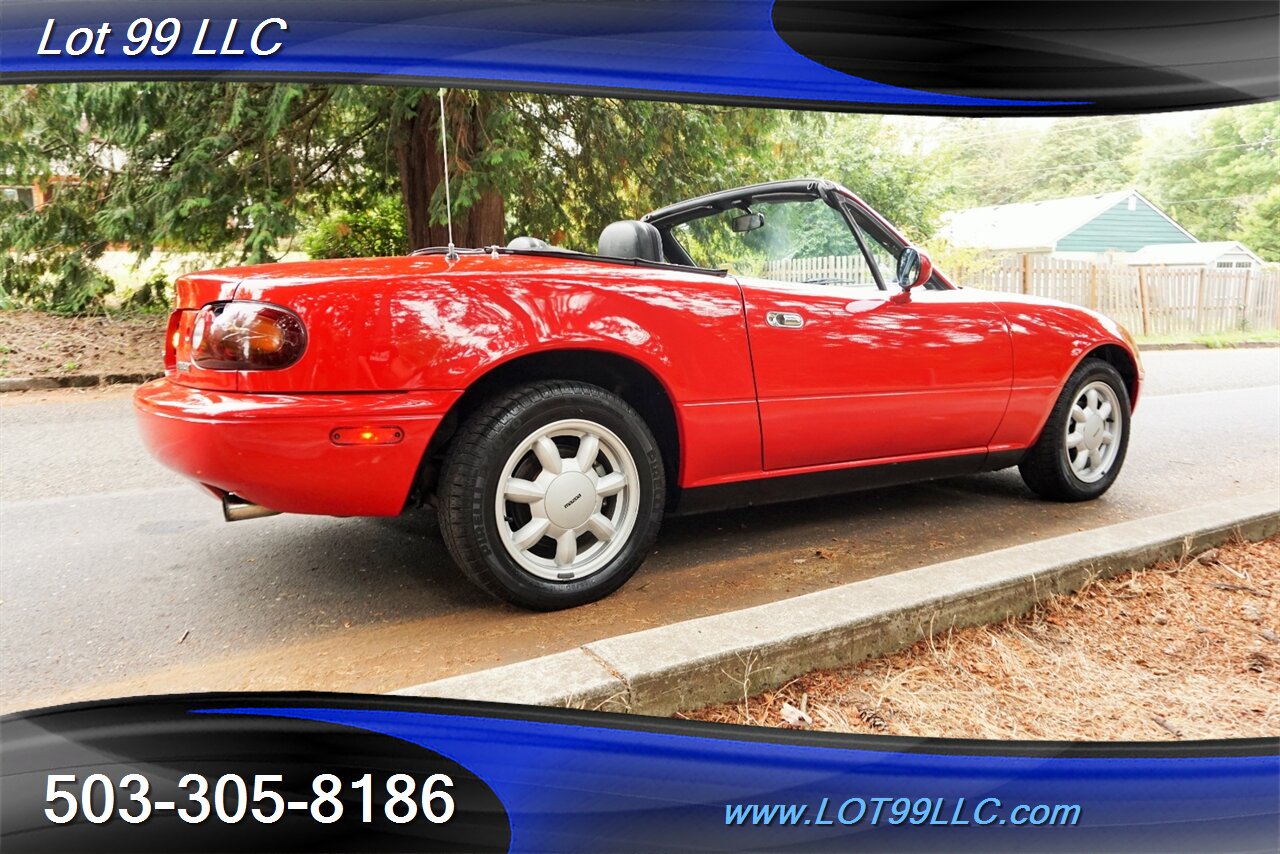 1990 Mazda MX-5 Miata Convertible Only 60K 5 Speed Manual 1 OWNER   - Photo 9 - Milwaukie, OR 97267