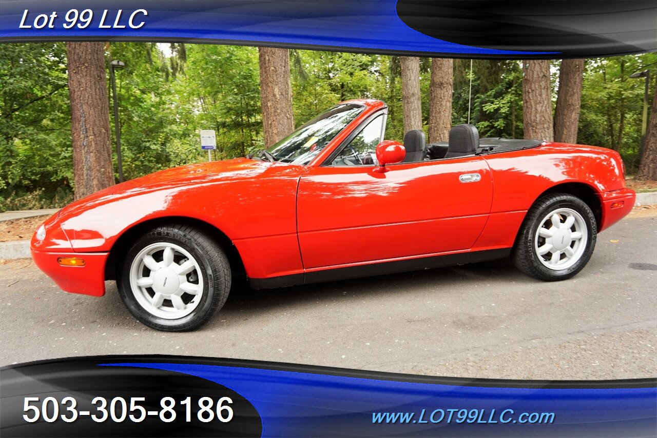 1990 Mazda MX-5 Miata Convertible Only 60K 5 Speed Manual 1 OWNER   - Photo 5 - Milwaukie, OR 97267