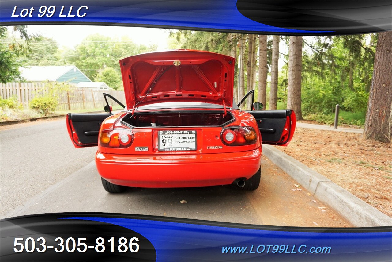 1990 Mazda MX-5 Miata Convertible Only 60K 5 Speed Manual 1 OWNER   - Photo 29 - Milwaukie, OR 97267