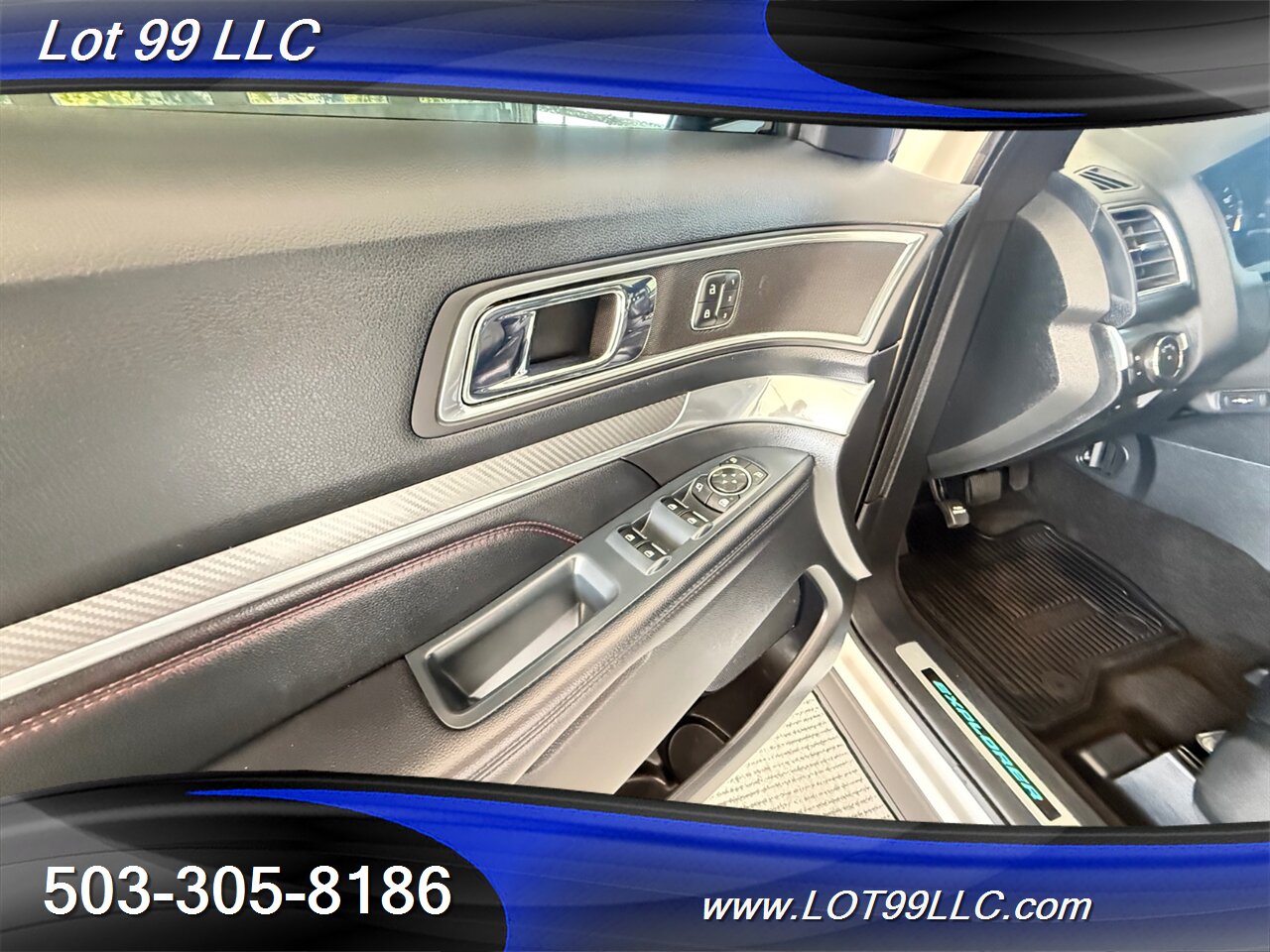 2016 Ford Explorer Sport 4x4 118k 3rd Row Htd-Cld Leather NEW TIRES 7 Passenger Navi Cam Power 3rd Row - Photo 35 - Milwaukie, OR 97267