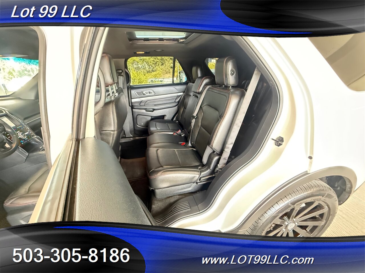 2016 Ford Explorer Sport 4x4 118k 3rd Row Htd-Cld Leather NEW TIRES 7 Passenger Navi Cam Power 3rd Row - Photo 48 - Milwaukie, OR 97267