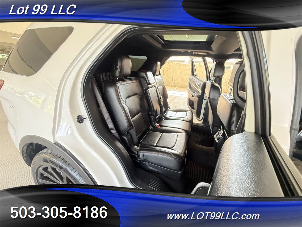 2016 Ford Explorer Sport 4x4 118k 3rd Row Htd-Cld Leather NEW TIRES 7 Passenger Navi Cam Power 3rd Row - Photo 19 - Milwaukie, OR 97267