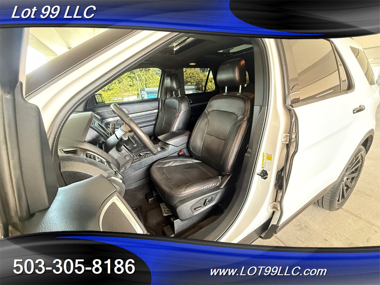 2016 Ford Explorer Sport 4x4 118k 3rd Row Htd-Cld Leather NEW TIRES 7 Passenger Navi Cam Power 3rd Row - Photo 11 - Milwaukie, OR 97267