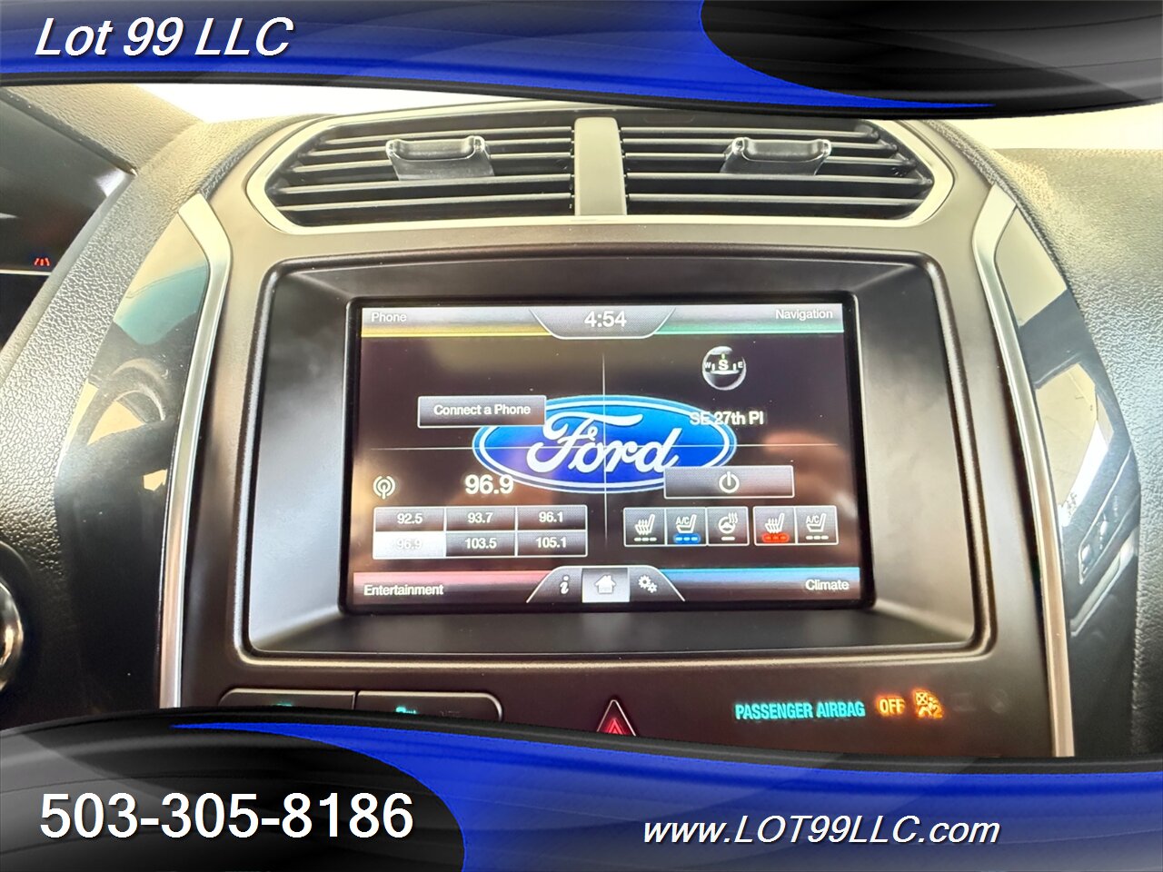 2016 Ford Explorer Sport 4x4 118k 3rd Row Htd-Cld Leather NEW TIRES 7 Passenger Navi Cam Power 3rd Row - Photo 41 - Milwaukie, OR 97267
