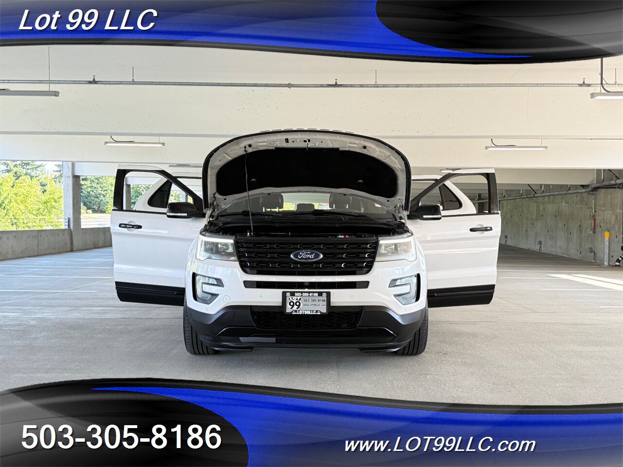 2016 Ford Explorer Sport 4x4 118k 3rd Row Htd-Cld Leather NEW TIRES 7 Passenger Navi Cam Power 3rd Row - Photo 29 - Milwaukie, OR 97267