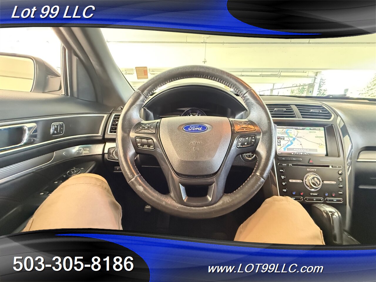 2016 Ford Explorer Sport 4x4 118k 3rd Row Htd-Cld Leather NEW TIRES 7 Passenger Navi Cam Power 3rd Row - Photo 13 - Milwaukie, OR 97267