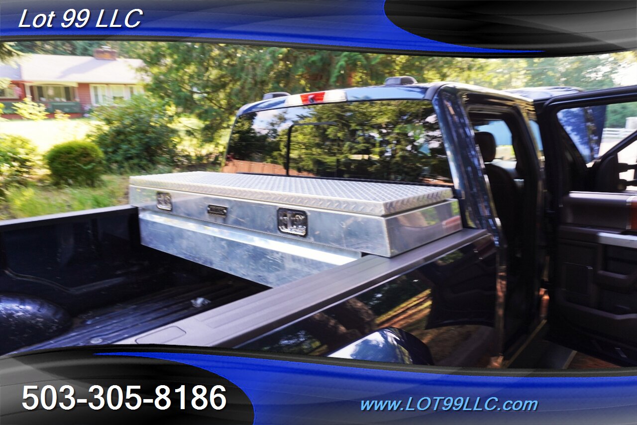 2020 Ford F-350 Dually King Ranch 4X4 Power Stroke LONG BED Heated  AC Massaging Leather Seats Pano Roof GPS 1 OWNER - Photo 32 - Milwaukie, OR 97267