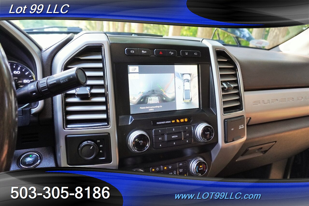 2020 Ford F-350 Dually King Ranch 4X4 Power Stroke LONG BED Heated  AC Massaging Leather Seats Pano Roof GPS 1 OWNER - Photo 25 - Milwaukie, OR 97267