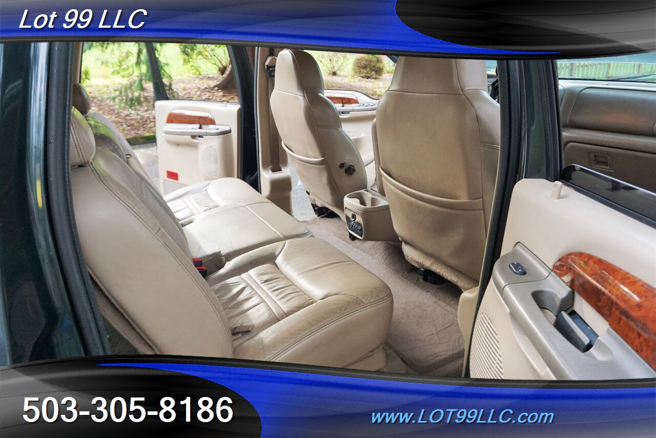 2001 Ford Excursion Limited V8 5.4L Auto Leather 3 Row Seating   - Photo 26 - Milwaukie, OR 97267